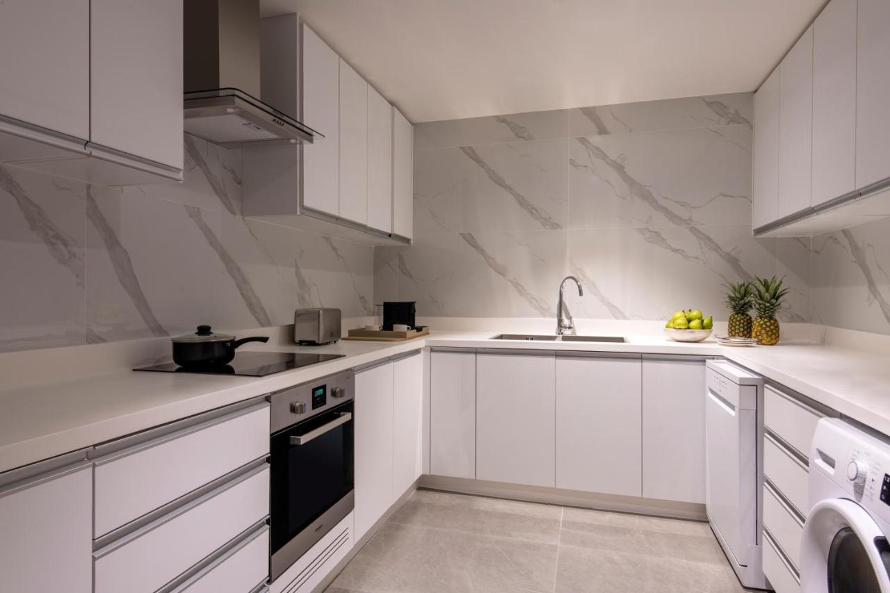 Steigenberger Residence الدوحة المظهر الخارجي الصورة A modern kitchen