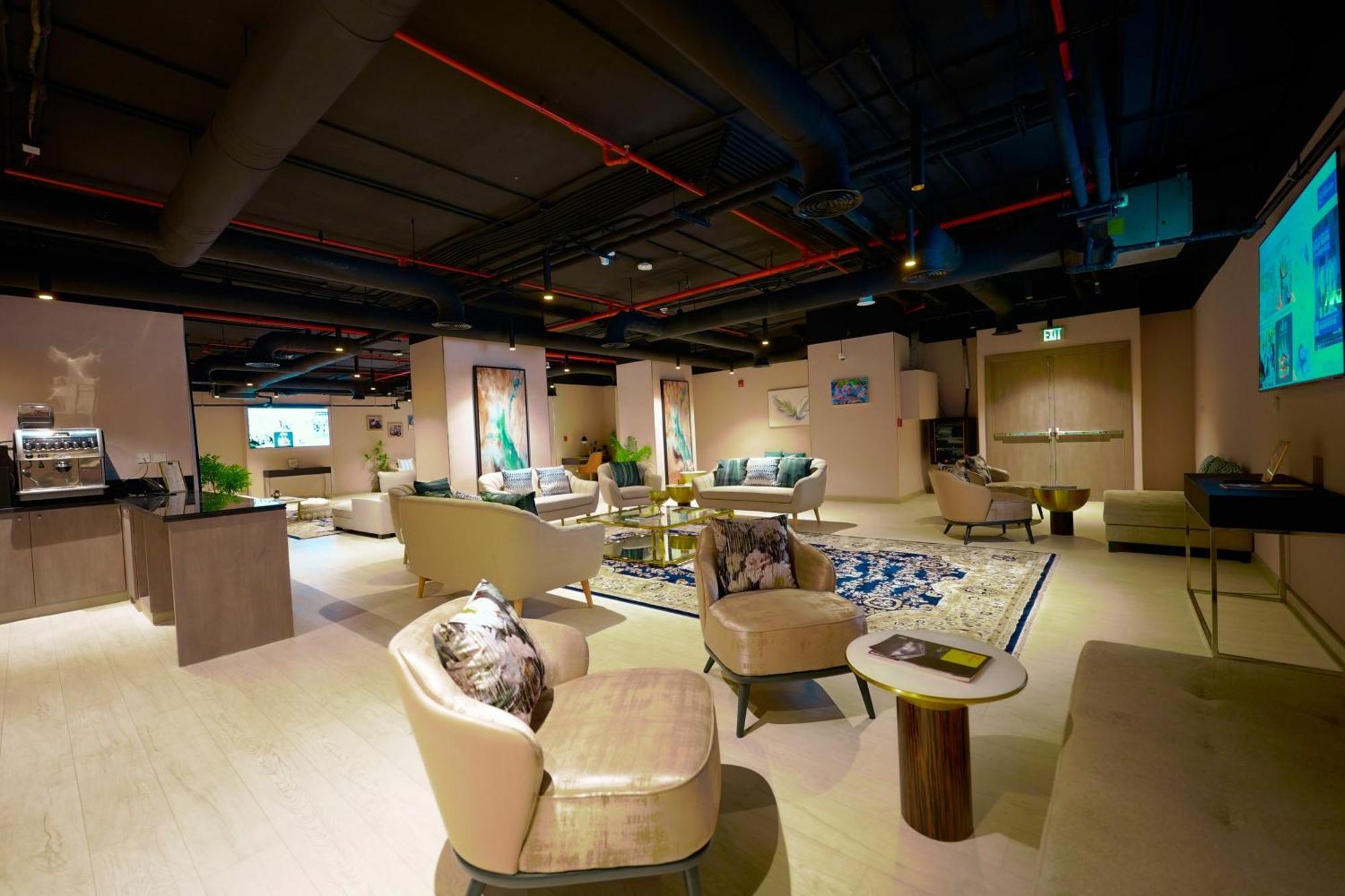 Steigenberger Residence الدوحة المظهر الخارجي الصورة The lounge at the airport